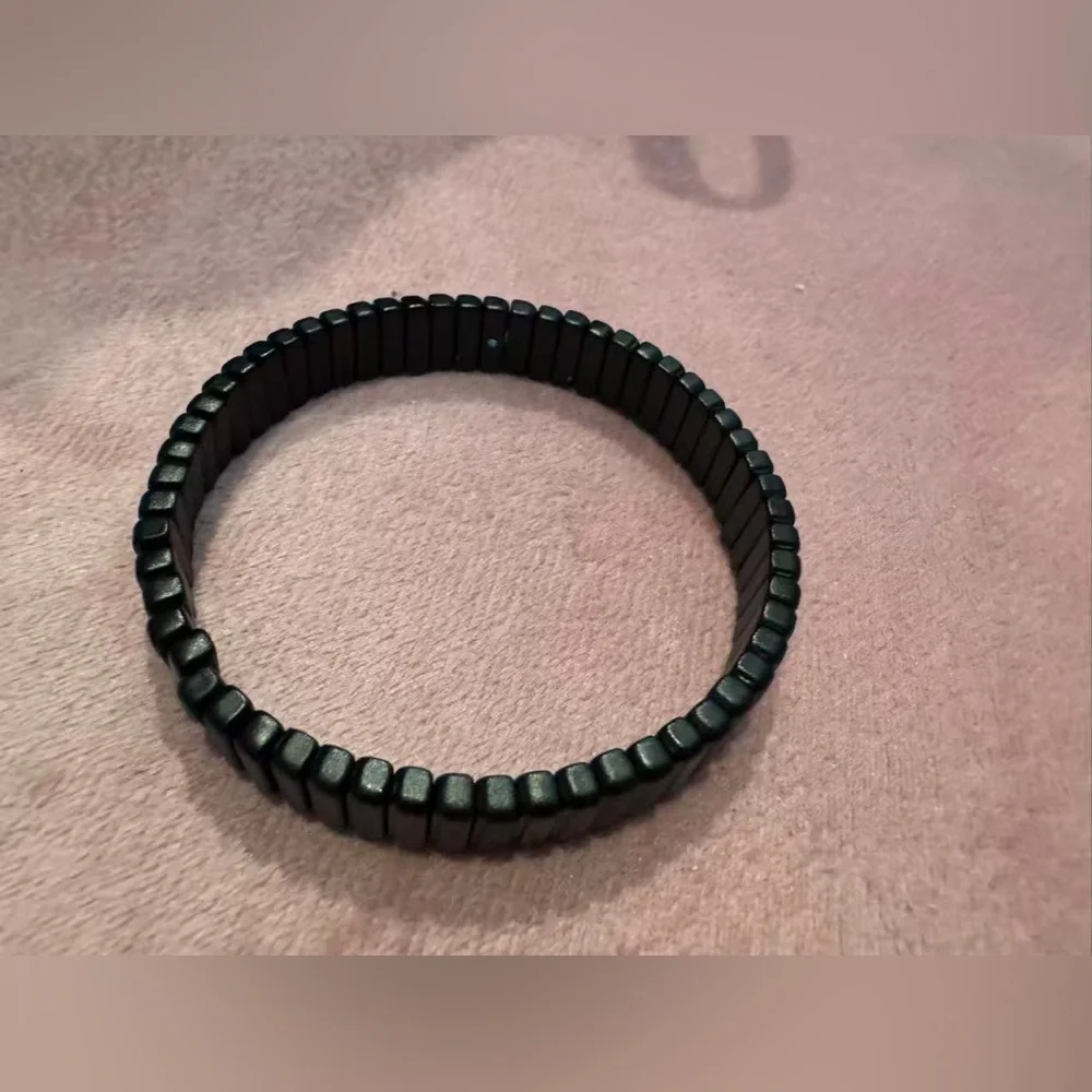 Roxanne Assoulin - Bit X Bit Black Stretch Bracelet
